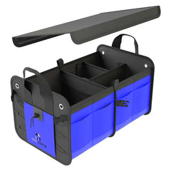 Large Capacity Car Trunk Organizer With Lid