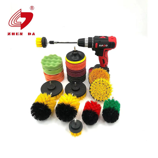24Pcs Drill Brush Attachment Set