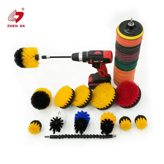 36Pcs Drill Brush Set Auto Detailing Brush Kit