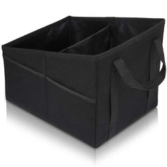 Collapsible backseat organizer