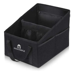 Collapsible backseat organizer