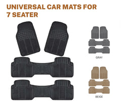 Universal Car Mats for 7 Seater